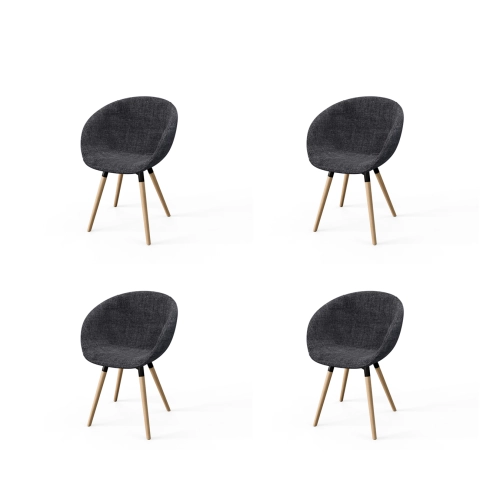 Krzesło KR-502 Ruby Kolory Tkanina Tessero 01 Design Italia 2025-2030